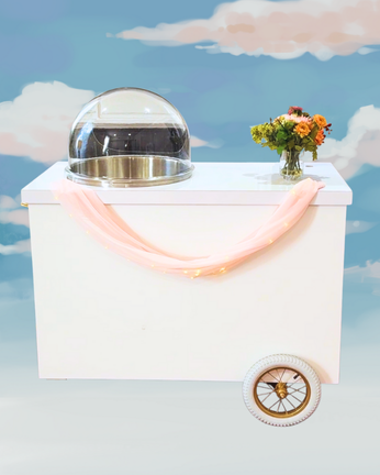 Organic Cotton Candy Cart